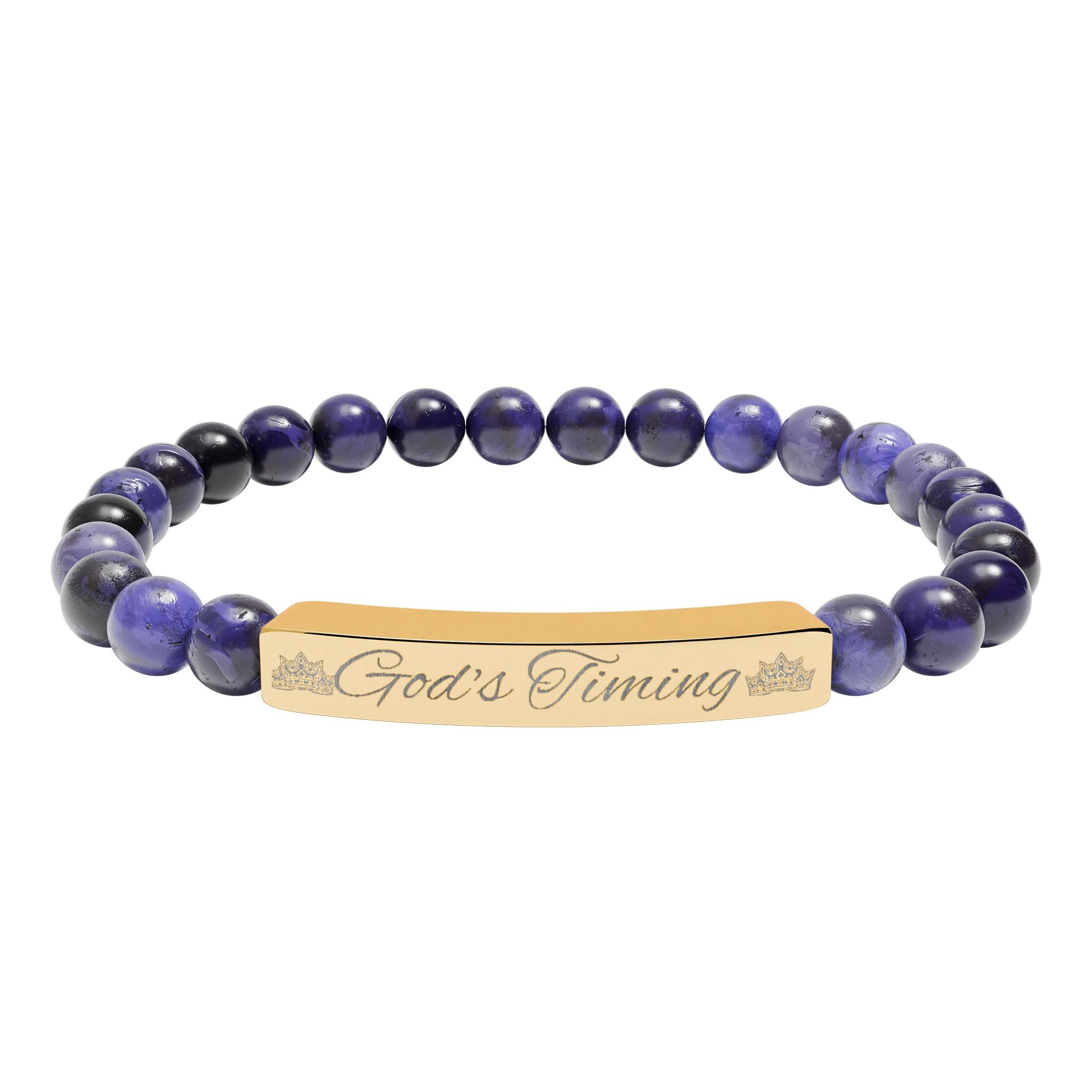 God's timing Faith Bracelet