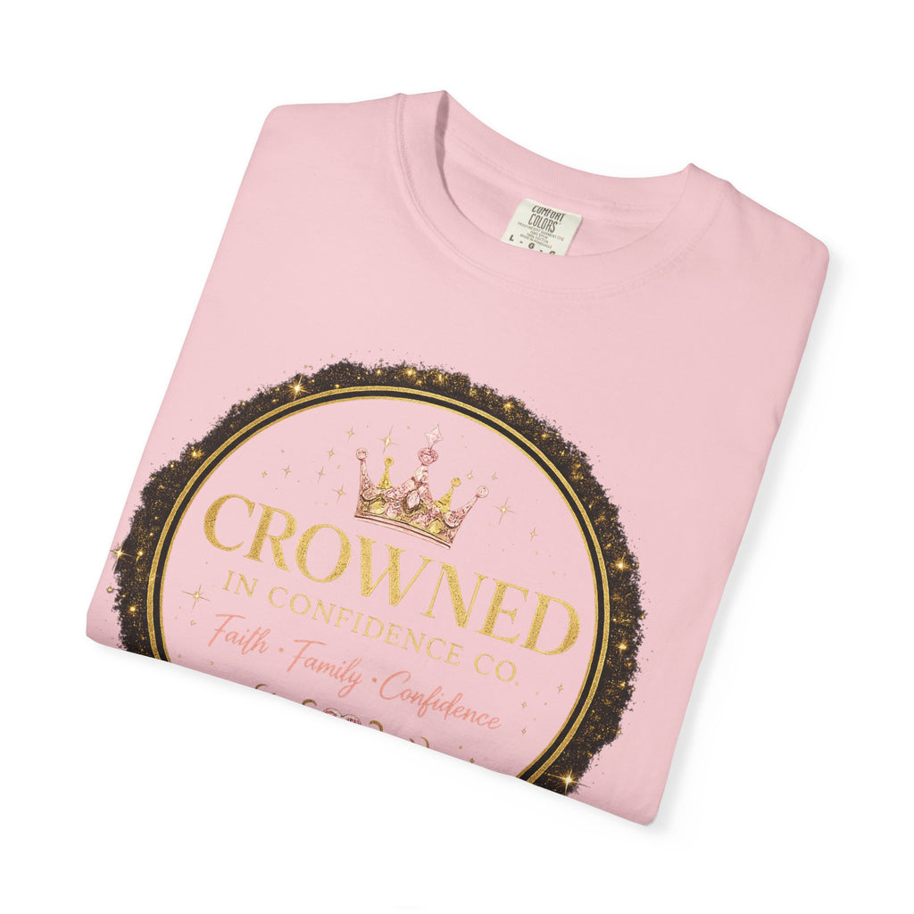 Crowned in Confidence Mom Tee