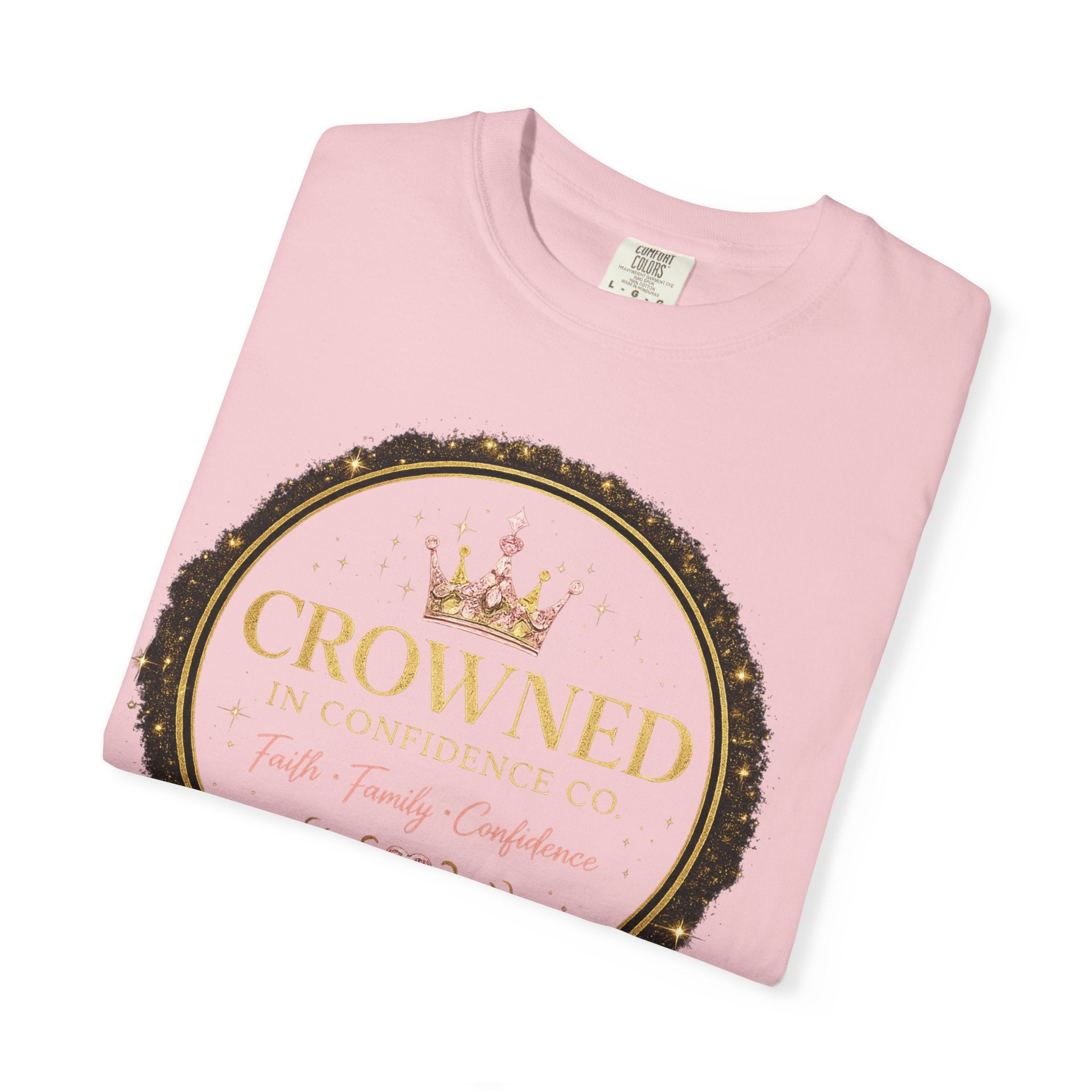 Crowned in Confidence Mom Tee