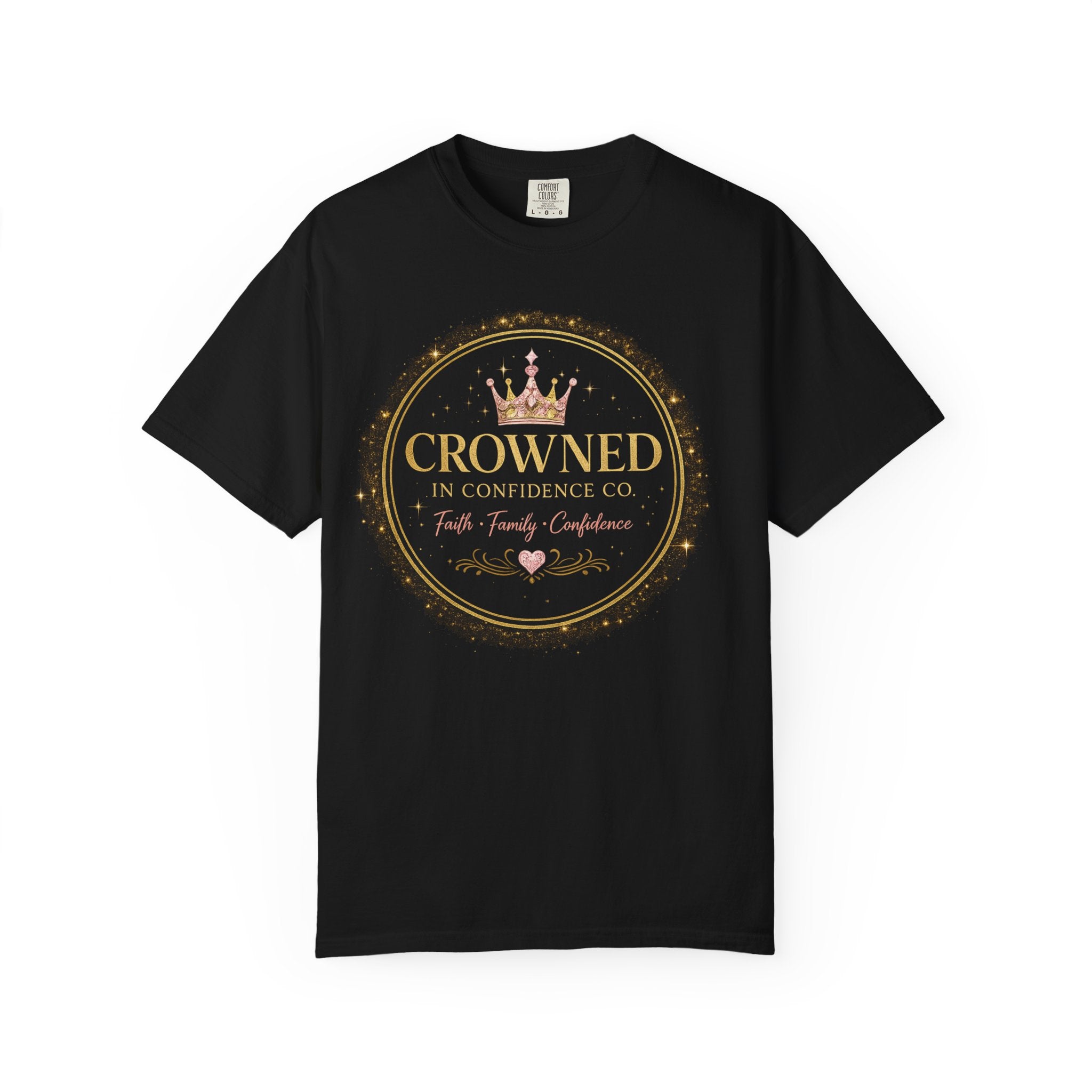 Crowned in Confidence Mom Tee