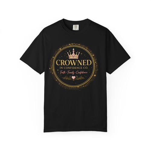 Crowned in Confidence Mom Tee