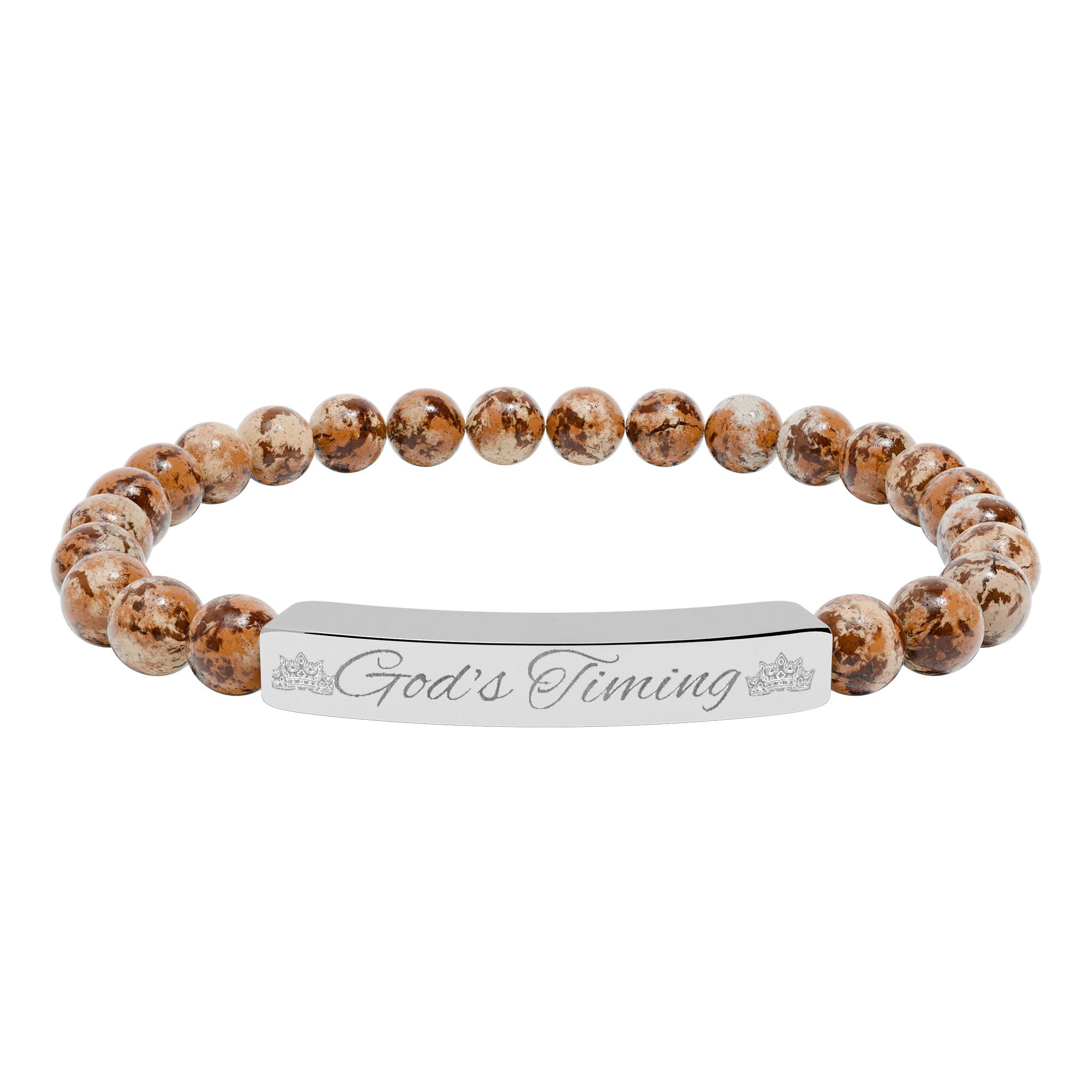 God's timing Faith Bracelet