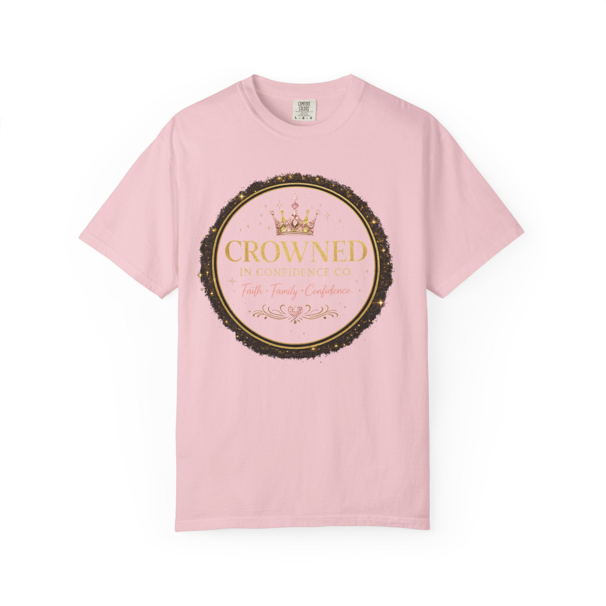 Crowned in Confidence Mom Tee