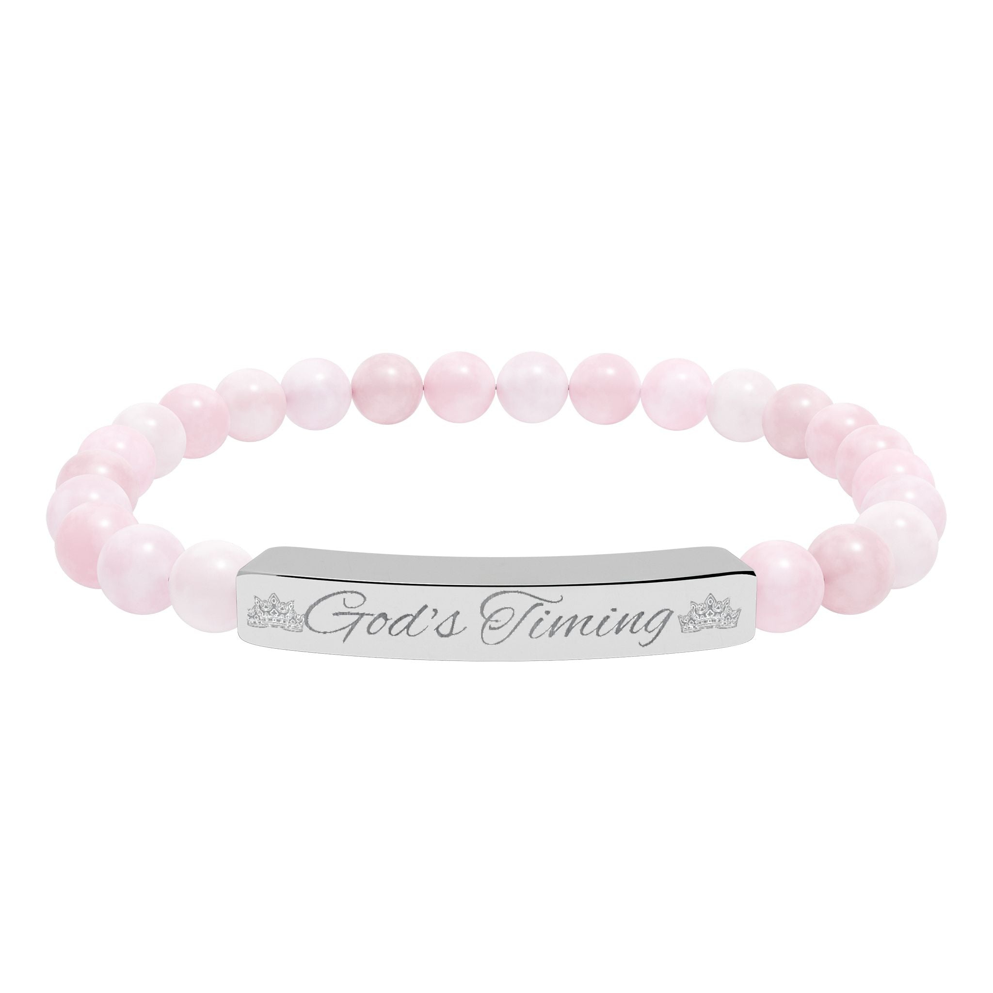 God's timing Faith Bracelet
