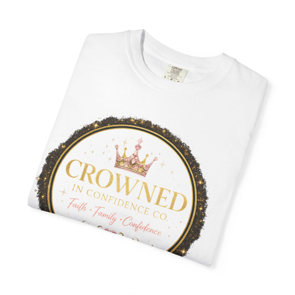 Crowned in Confidence Mom Tee