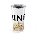 KING Gold Crown Stainless Steel Tumbler /Crowned in Confidence Travel Mug