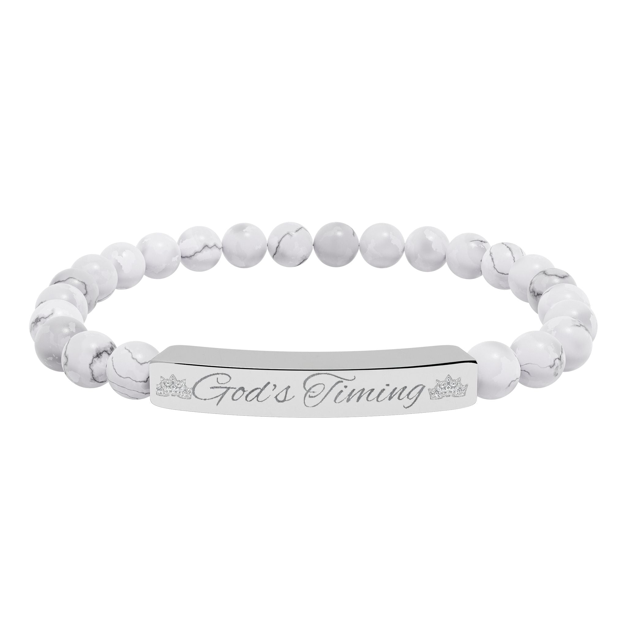 God's timing Faith Bracelet