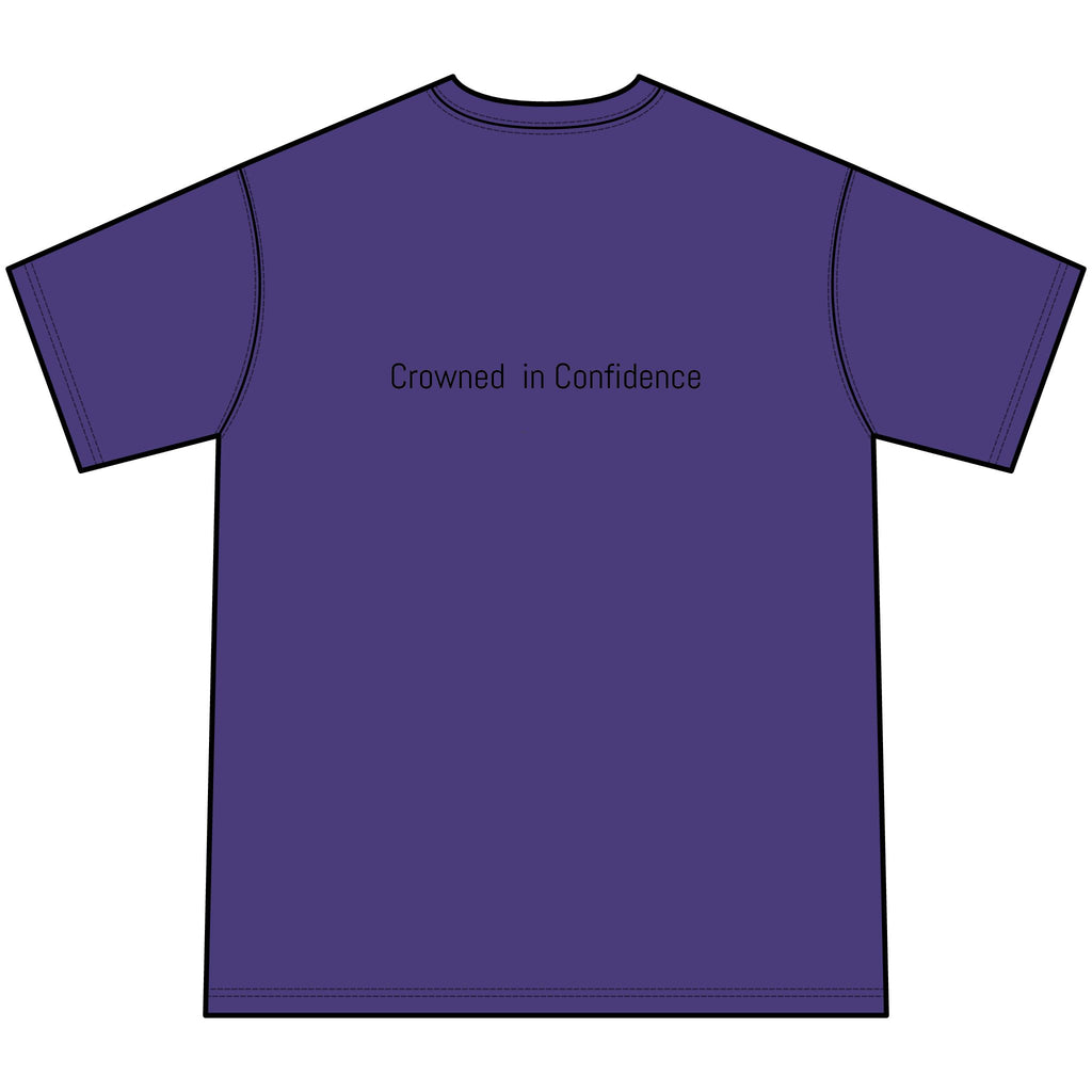 Little Queen Youth Tie-Dye T-Shirt- Crowned in Confidence