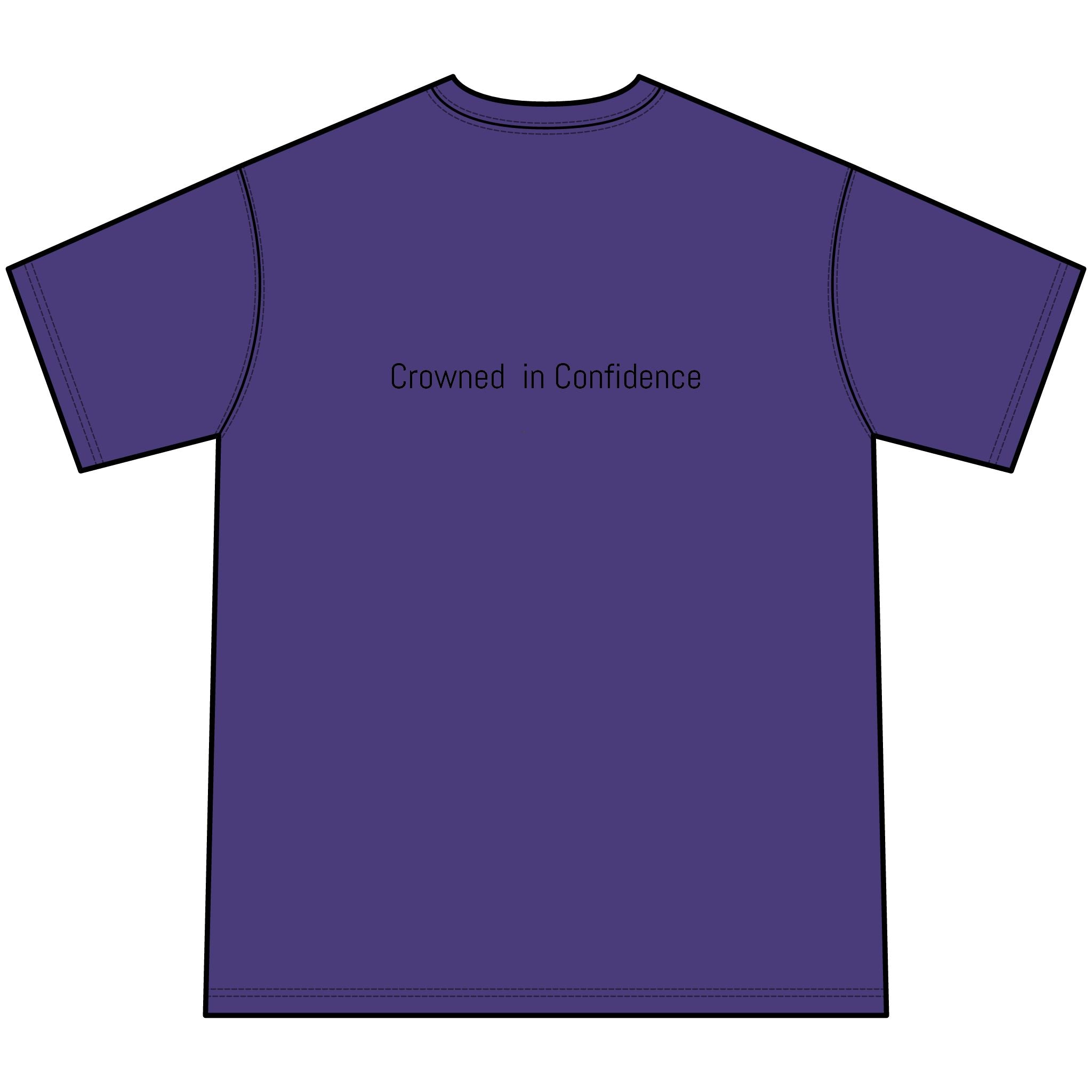 Little Queen Youth Tie-Dye T-Shirt- Crowned in Confidence