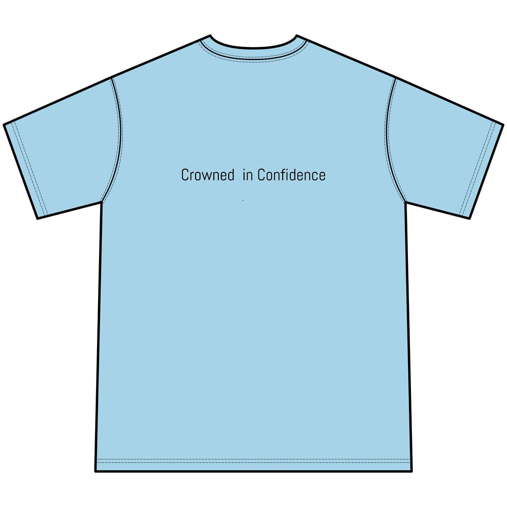 Little Queen Youth Tie-Dye T-Shirt- Crowned in Confidence