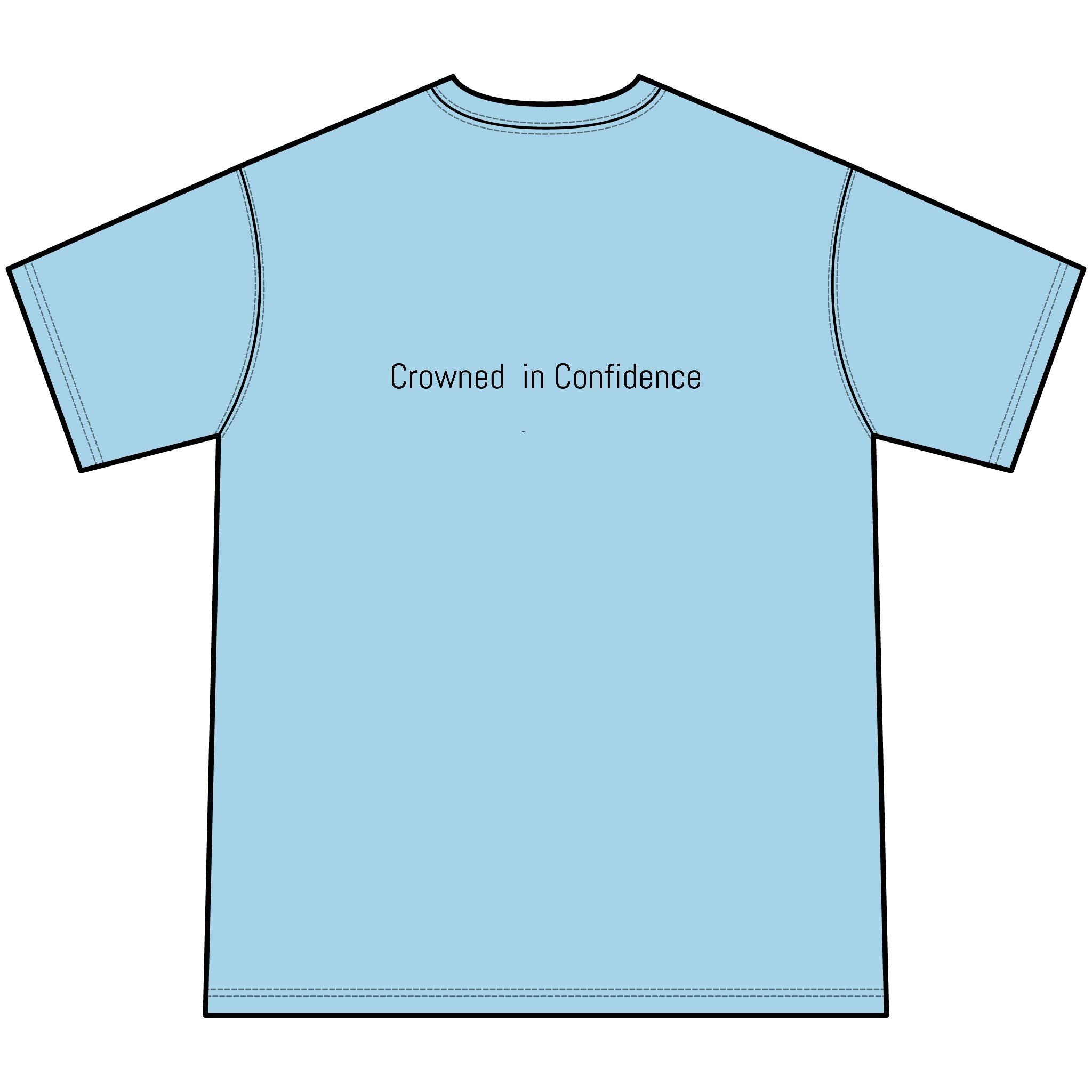 Little Queen Youth Tie-Dye T-Shirt- Crowned in Confidence