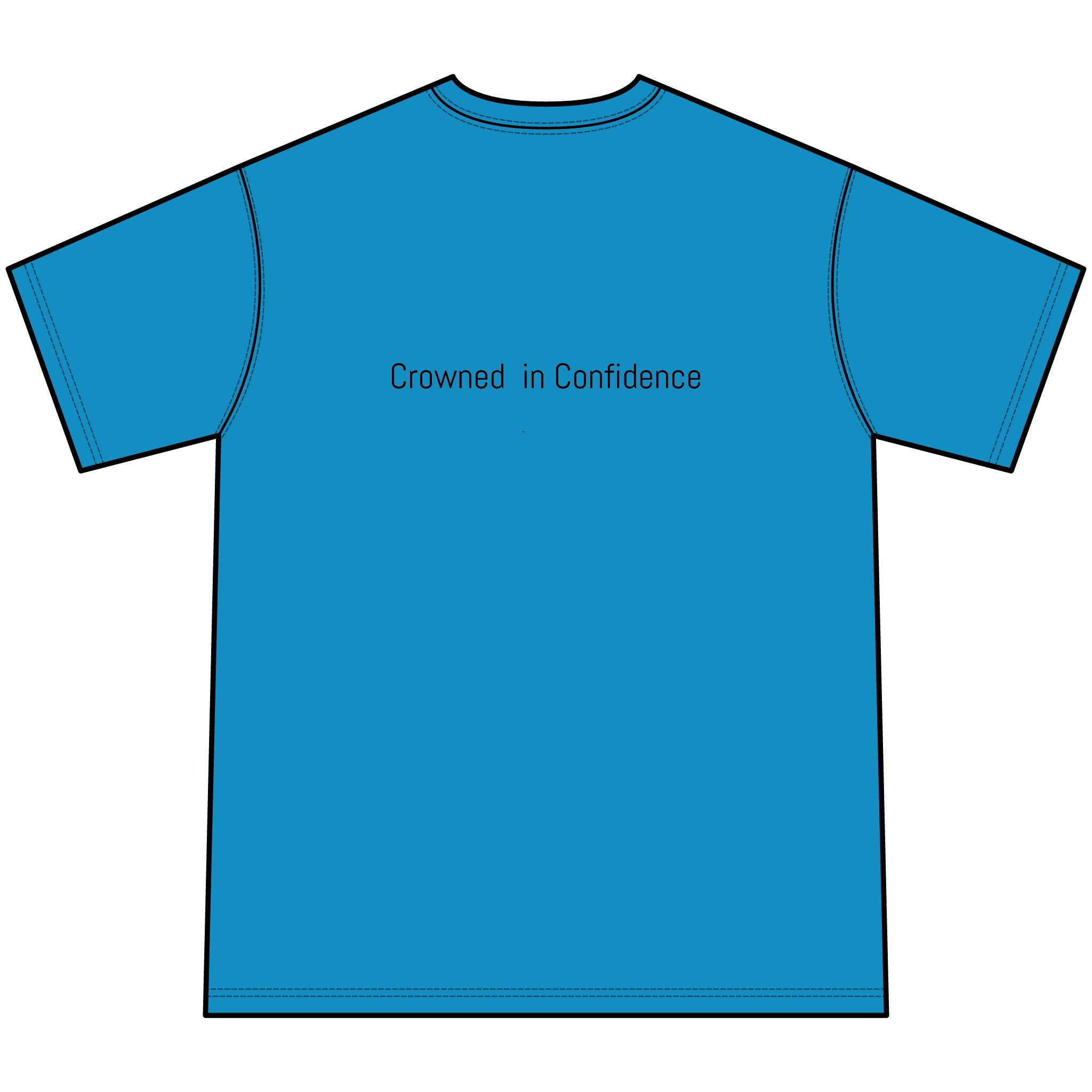 Little Queen Youth Tie-Dye T-Shirt- Crowned in Confidence