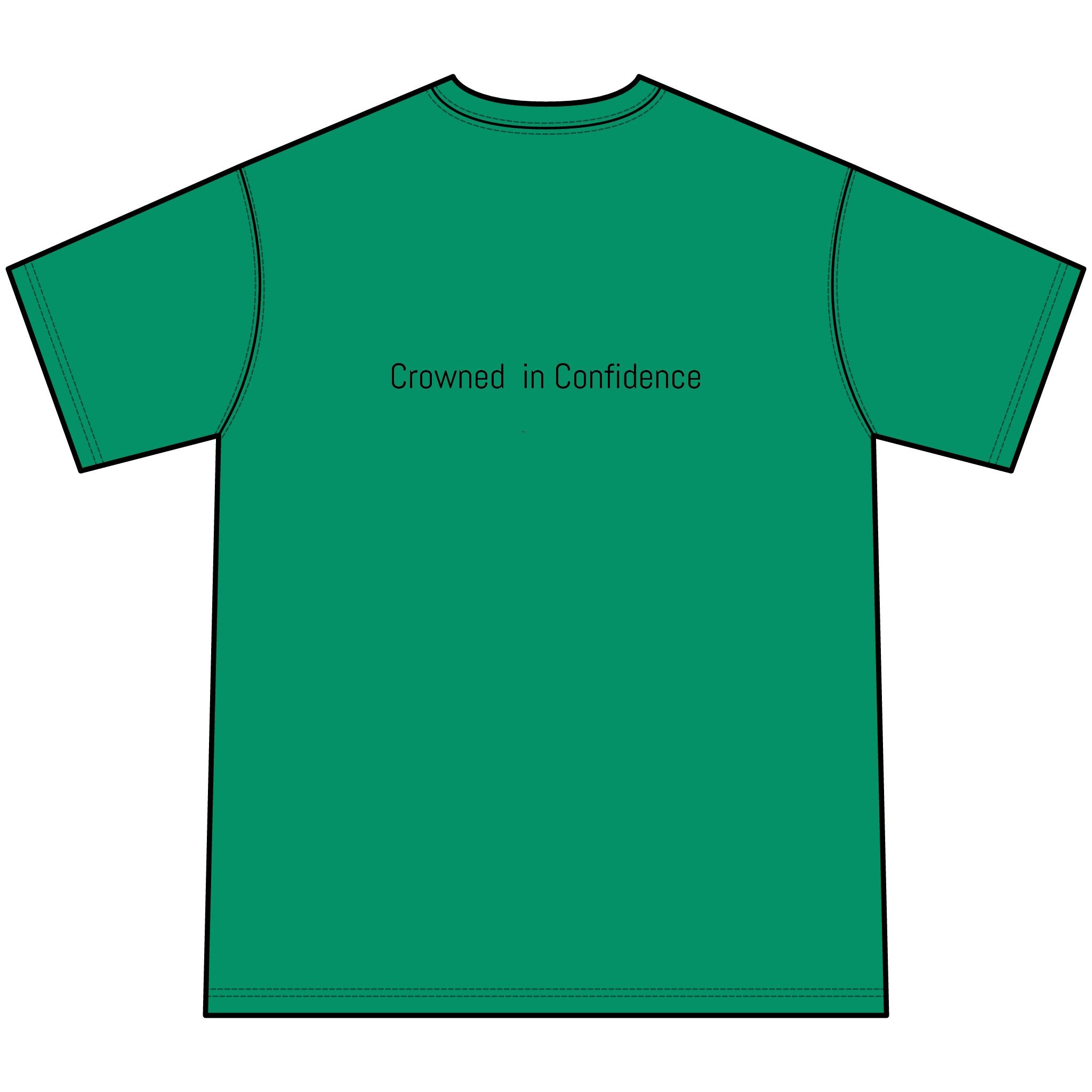 Little Queen Youth Tie-Dye T-Shirt- Crowned in Confidence