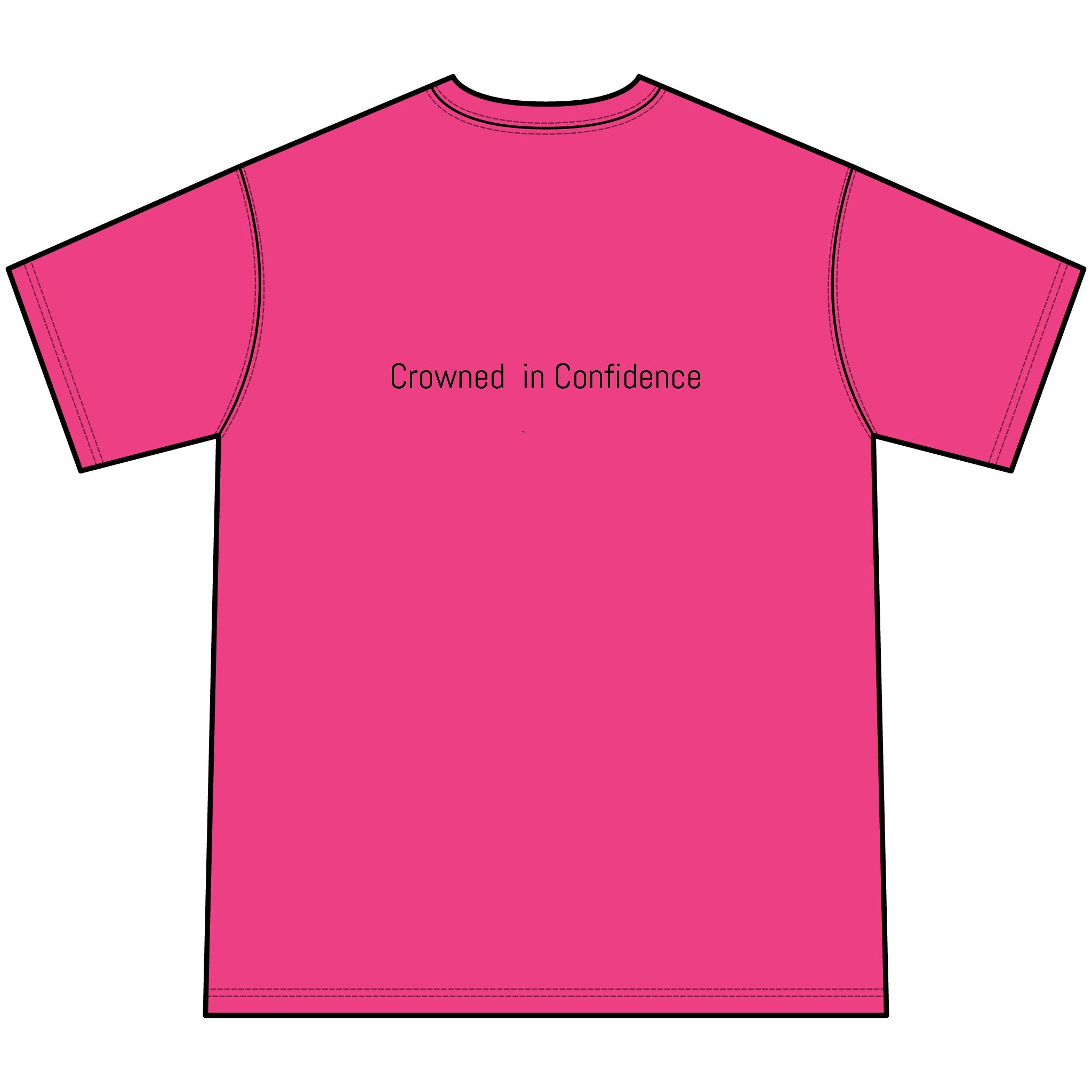 Little Queen Youth Tie-Dye T-Shirt- Crowned in Confidence